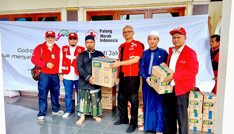 Donating our products to Cianjur earthquake victims